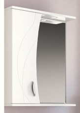 Зеркальный шкаф «Faina 2-600 левый, с подсветкой», фото
